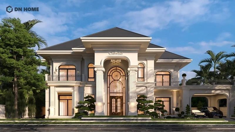 Sự kết hợp giữa vẻ đẹp truyền thống và công năng hiện đại giúp hệ mái Thái được nhiều gia chủ ưa chuộng