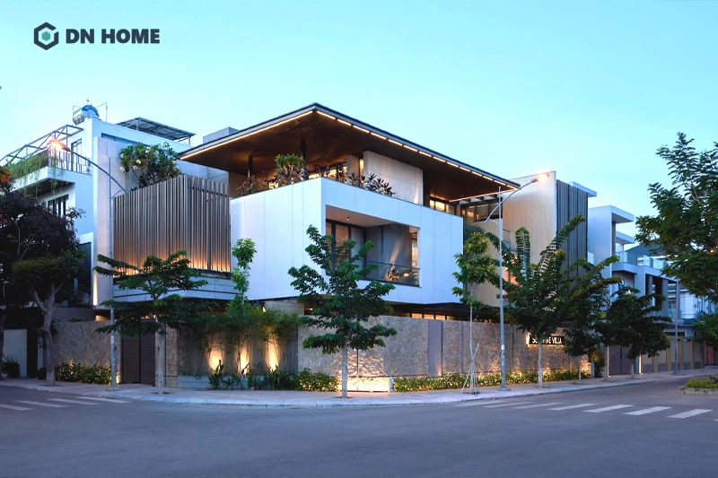 Biệt thự nghỉ dưỡng phong cách hiện đại phù hợp với phần lớn xu hướng sống hiện nay
