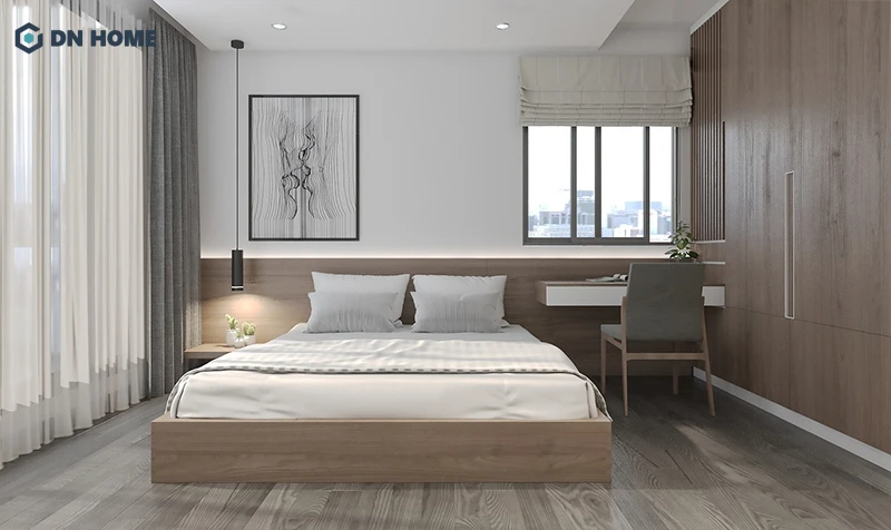 Ánh sáng tự nhiên là yếu tố không thể thiếu khi thiết kế chung cư 100m2 phong cách Bắc Âu