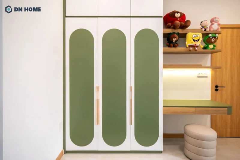 Những mảng màu sắc ấn tượng là điểm nhấn đặc trưng của phong cách thiết kế Color Block