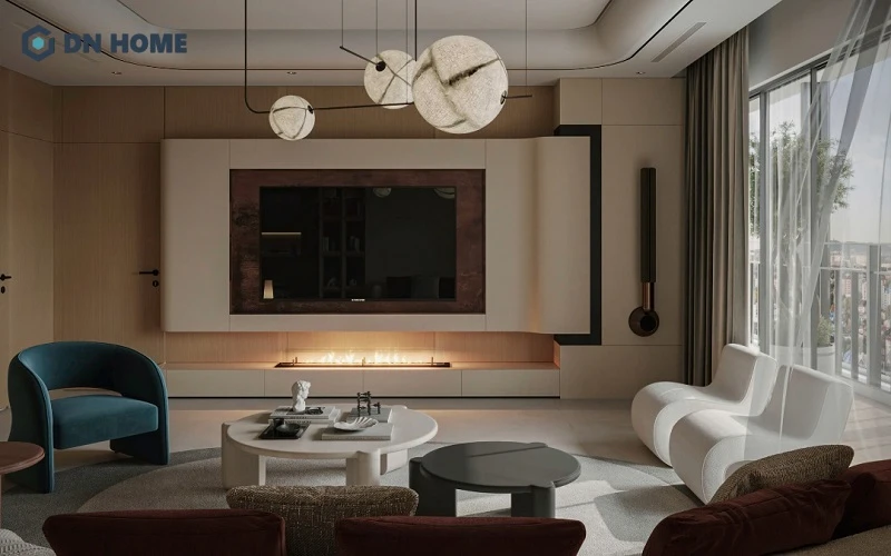 Không gian sống nhẹ nhàng, tinh tế của chung cư 150m2 phong cách tối giản