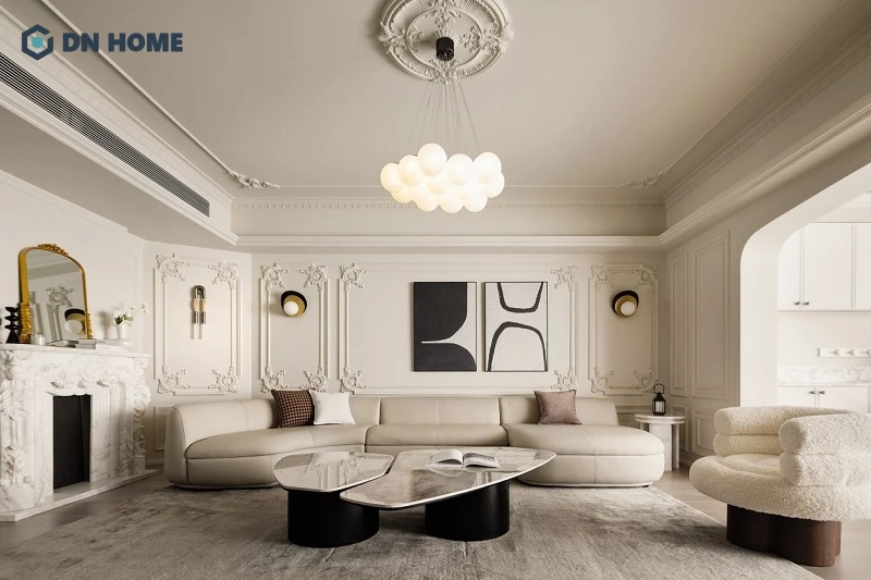 Thiết kế nội thất chung cư 150m2 nên lựa chọn các màu sắc hợp lý, hài hoà với phong cách thiết kế tổng thể