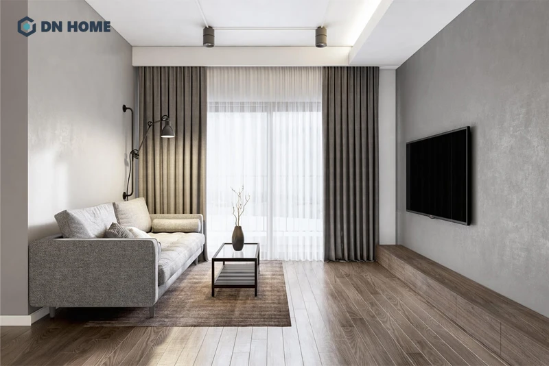 Phong cách thiết kế tối giản là giải pháp tối ưu diện tích hoàn hảo cho chung cư 77m2