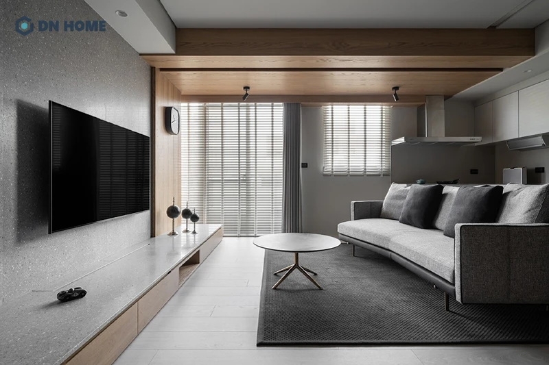 Với nội thất và trang trí đơn giản, chung cư phong cách tối giản giúp tăng khả năng tập trung