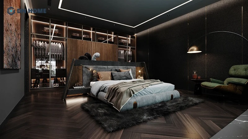 Không gian phòng ngủ hiện đại - Luxury đáp ứng tốt thẩm mỹ và tiện nghi cơ bản
