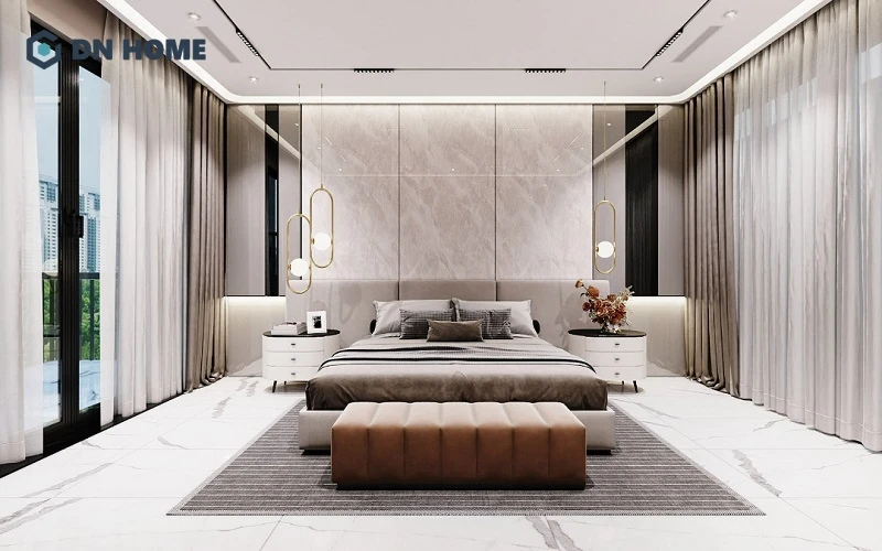 Thiết kế hiện đại đề cao sự tối giản trong đường nét nhưng vẫn đảm bảo công năng và thẩm mỹ