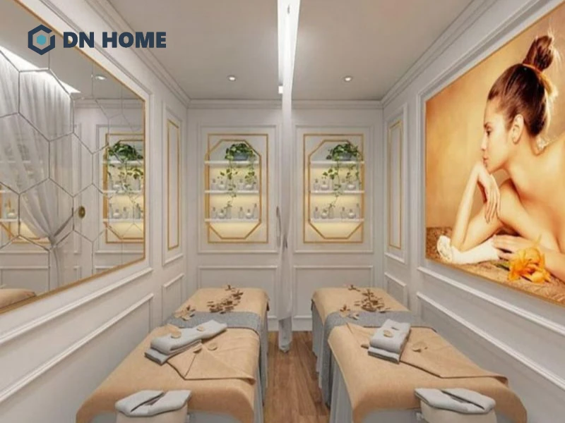 Thiết kế spa tăng cường cách âm để giữ trọn sự yên tĩnh và riêng tư