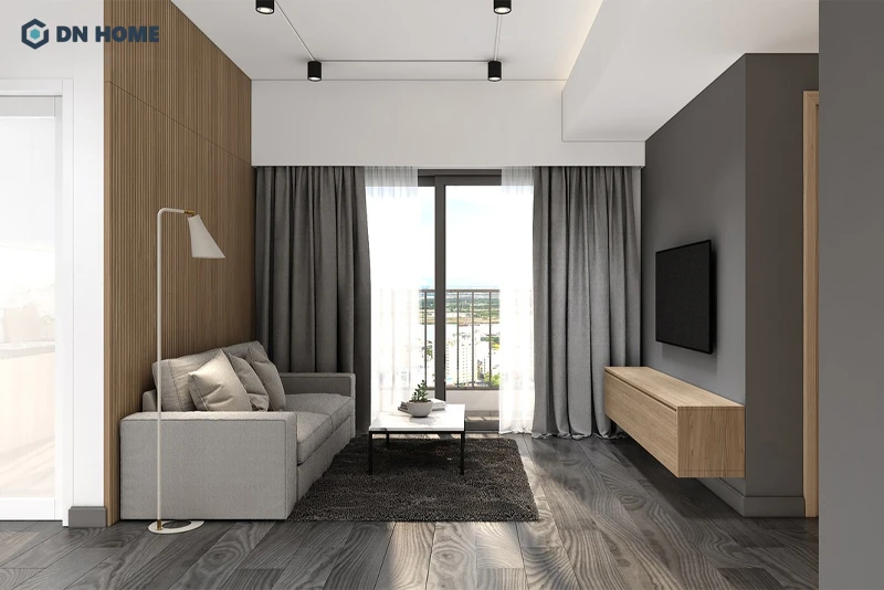 Phong cách thiết kế tối giản phù hợp với những căn hộ chung cư có diện tích khiêm tốn