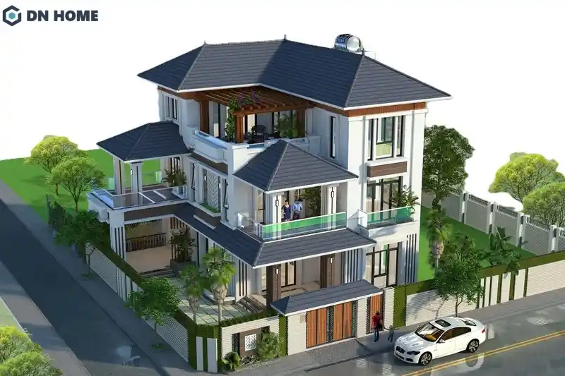 Biệt thự 3 tầng