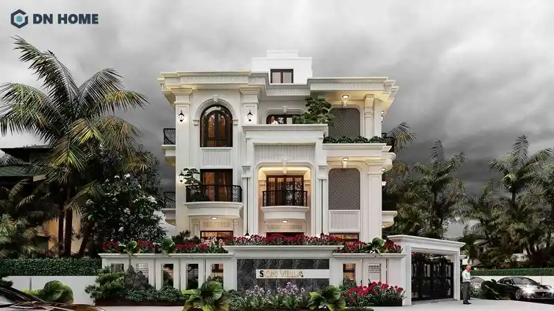 Biệt thự 3 tầng