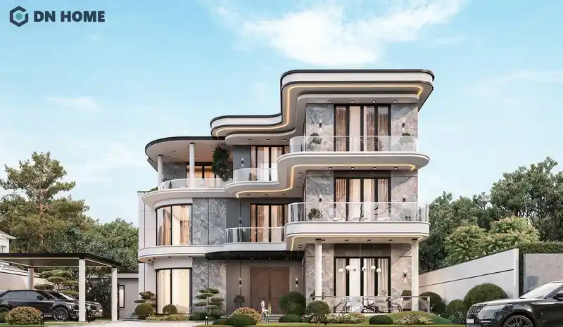 Biệt thự 3 tầng