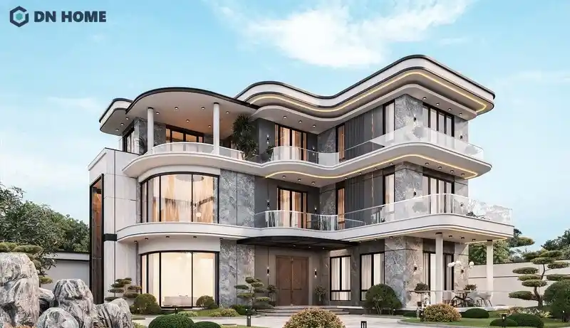 Biệt thự 3 tầng