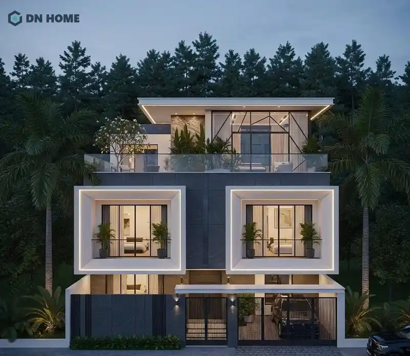 Biệt thự 3 tầng