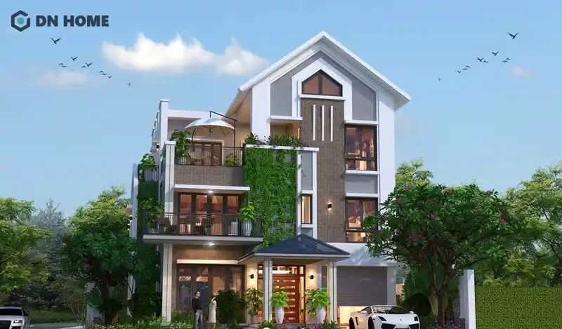 Biệt thự 3 tầng