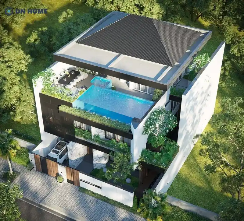 Biệt thự 3 tầng