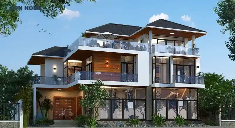 Biệt thự 3 tầng