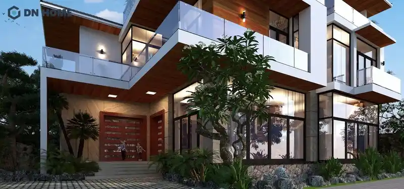 Biệt thự 3 tầng