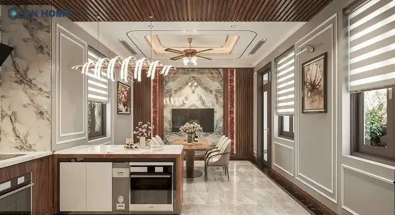 Biệt thự 3 tầng