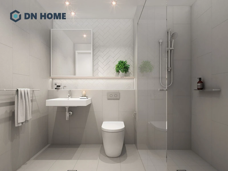 Thiết kế nhà vệ sinh và phòng tắm riêng sẽ tốn nhiều thời gian lau dọn, vệ sinh hơn