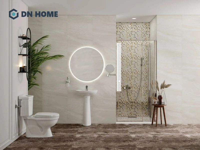 Mẫu thiết kế nhà WC và nhà tắm riêng hiện đại, sang trọng