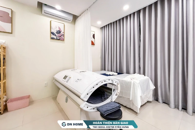 DN HOME bố trí nội thất trong phòng điều trị hợp lý, giúp tối ưu hiệu quả vận hành spa