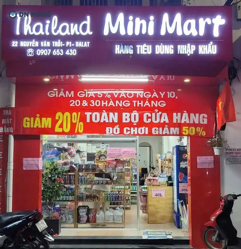 Bảng hiệu cửa hàng tạp hóa
