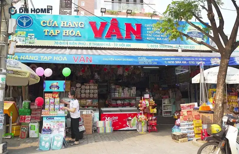 Bảng hiệu cửa hàng tạp hóa
