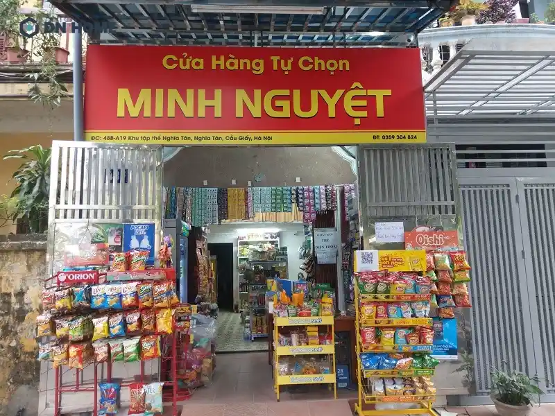 Bảng hiệu cửa hàng tạp hóa