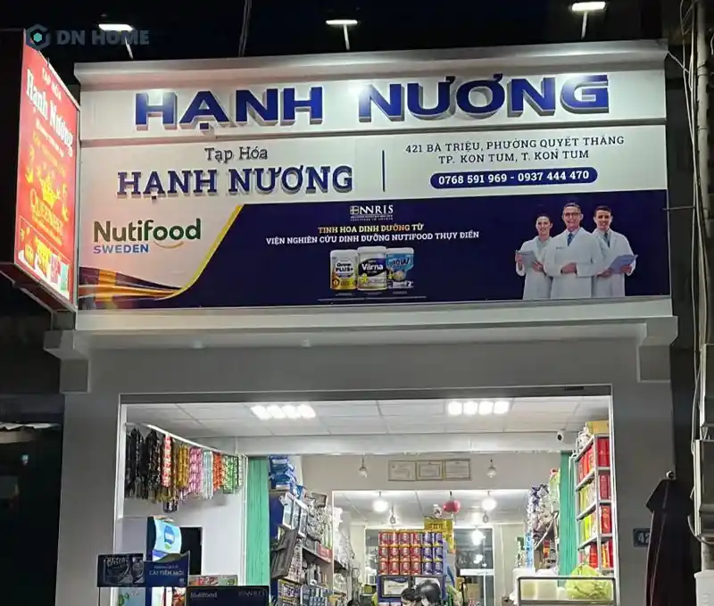 Bảng hiệu cửa hàng tạp hóa