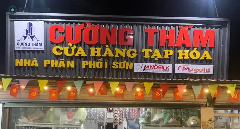 Bảng hiệu cửa hàng tạp hóa