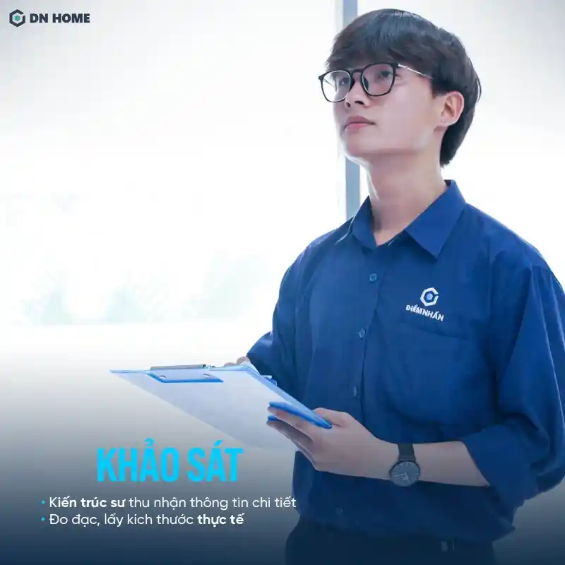 các bước thiết kế thi công nội thất căn hộ chung cư