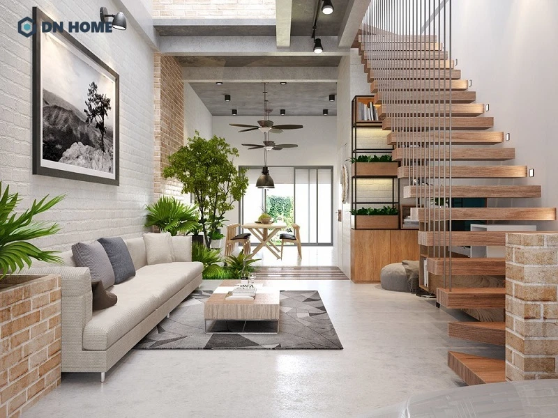 Thiết kế cầu thang nhà phố ưu tiên tối giản nhưng vẫn đáp ứng tiện nghi, thẩm mỹ