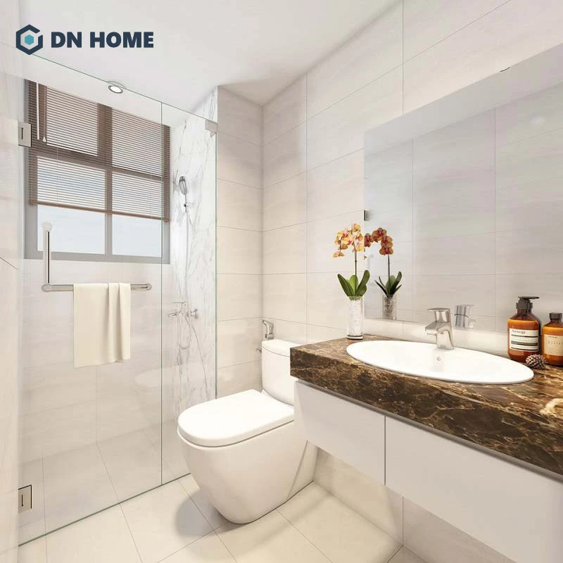 Việc thiết kế nhà vệ sinh theo kích thước tiêu chuẩn giúp tối ưu công năng - thẩm mỹ
