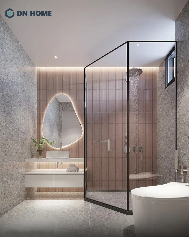 Nhà vệ sinh kích thước trung bình yêu câu tiêu chuẩn diện tích 4-6m2