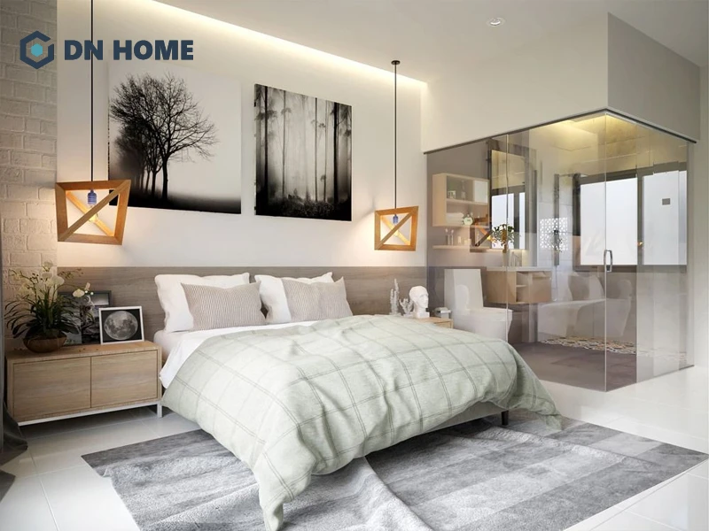 Nhà vệ sinh trong phòng ngủ cần đảm bảo diện tích tối thiểu 2m2
