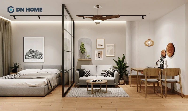 Mẫu nhà trọ cao cấp ưu tiên sử dụng các loại vật liệu chất lượng nhưng vẫn tối ưu chi phí như gỗ công nghiệp