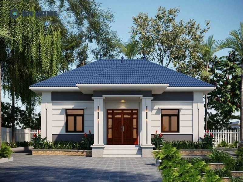 Mẫu nhà cấp 4 kiểu Nhật có thể đáp ứng tốt nhu cầu sử dụng của gia đình từ ít người đến đa thế hệ cùng chung sống