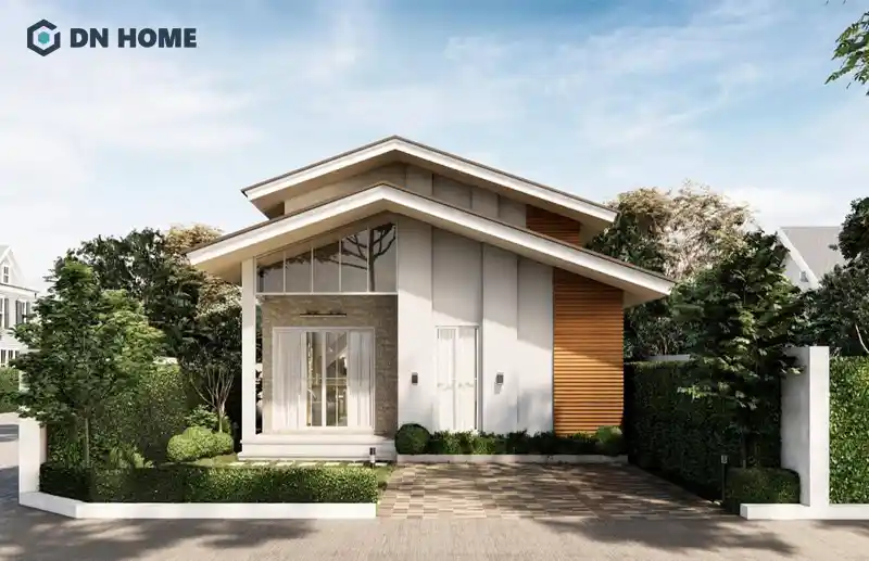 Nhà cấp 4 mái lệch