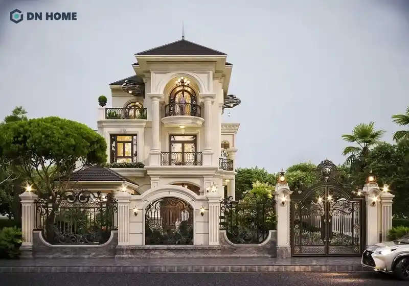 Nhà mái nhật 3 tầng