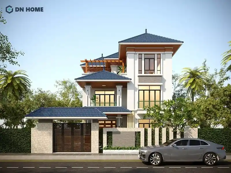 Nhà mái nhật 3 tầng