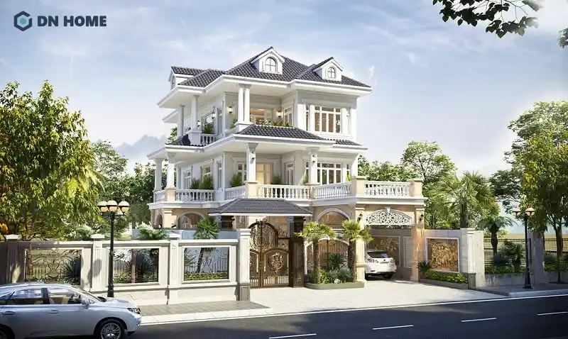 Nhà mái nhật 3 tầng