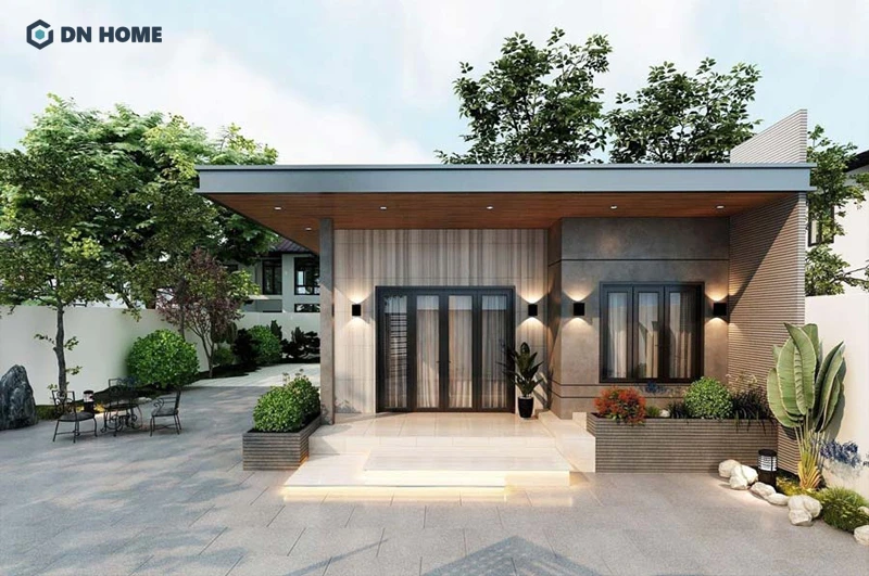 Vẻ đẹp thời thượng của phong cách hiện đại giúp công trình không bao giờ bị lỗi thời