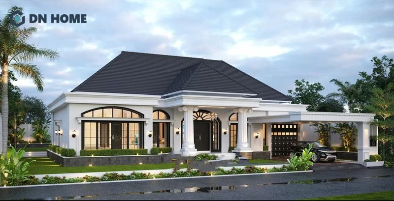 Nhà mái Nhật 1 tầng 4 phòng ngủ cần đảm bảo được phân chia các khu vực chức năng hợp lý