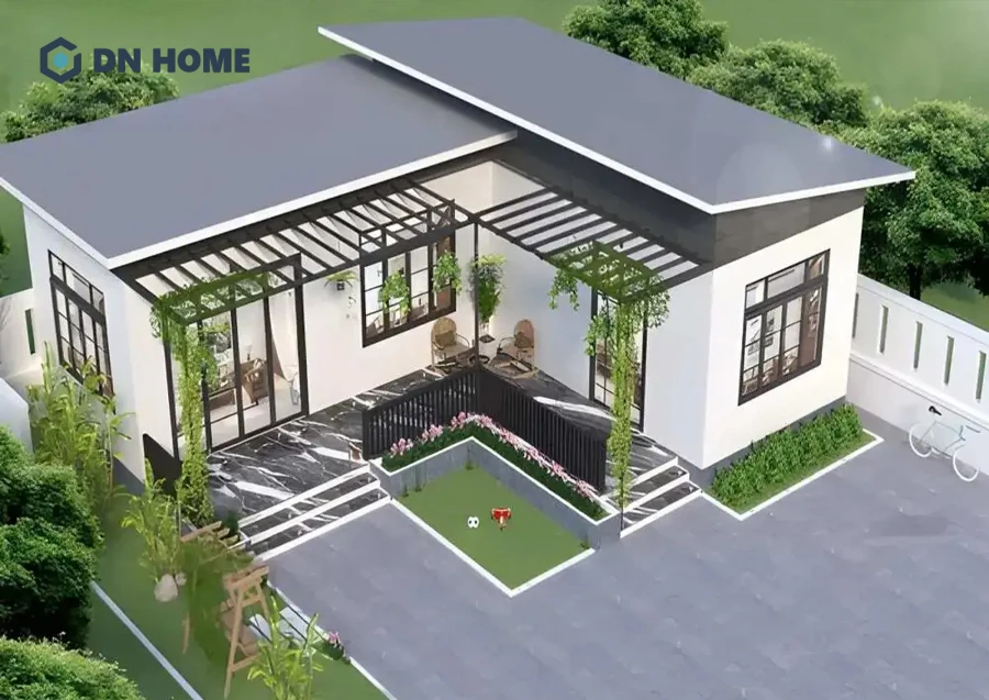 Nên ưu tiên lựa chọn thi công nhà cấp 4 mái tôn có cách nhiệt và chống ồn