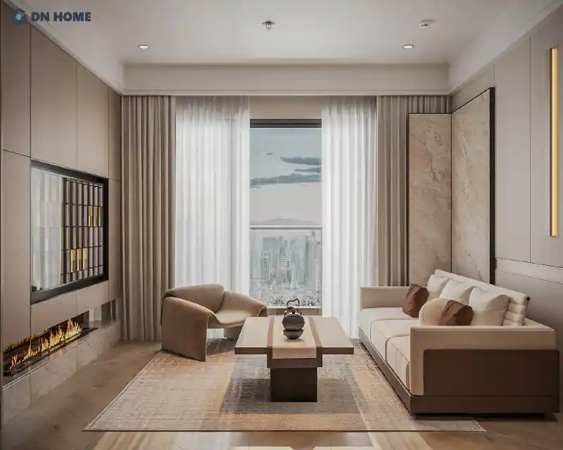 Thiết kế nội thất căn hộ chung cư 95m2