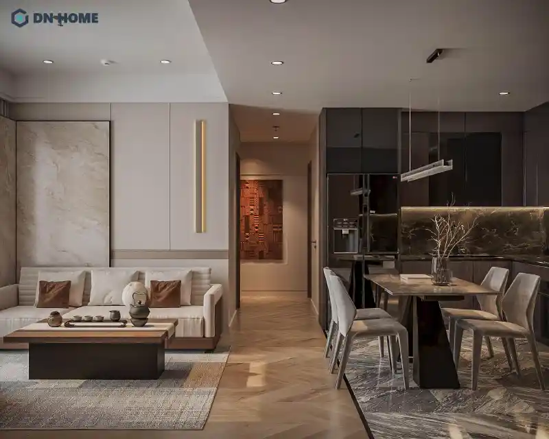Thiết kế nội thất căn hộ chung cư 95m2
