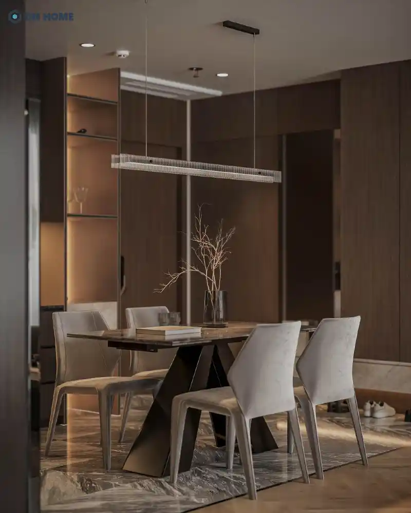 Thiết kế nội thất căn hộ chung cư 95m2