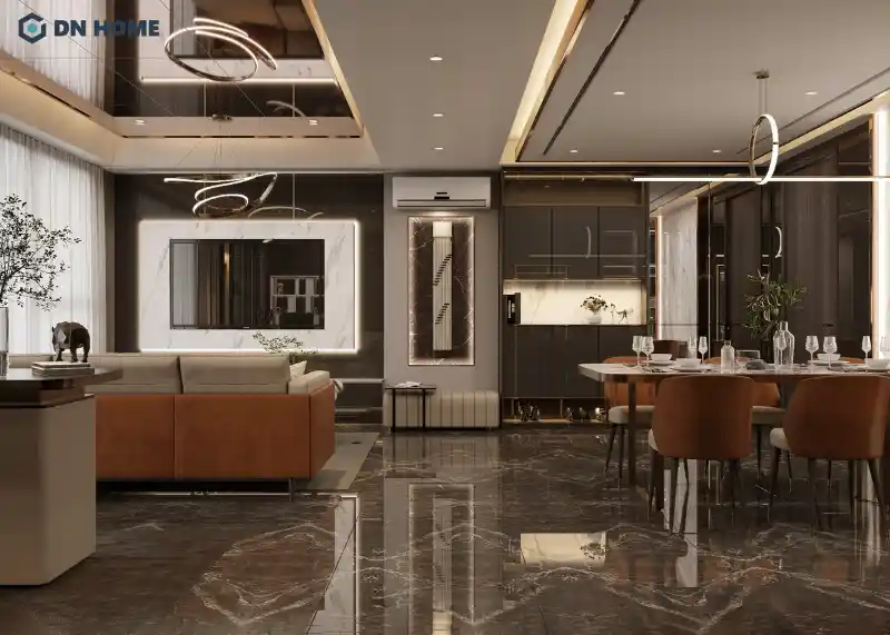 Thiết kế nội thất căn hộ chung cư 95m2