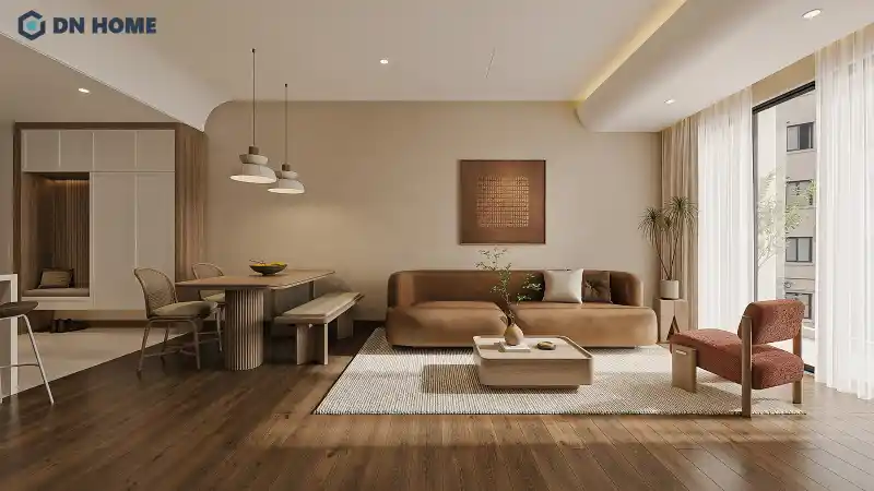 Thiết kế nội thất căn hộ chung cư 95m2