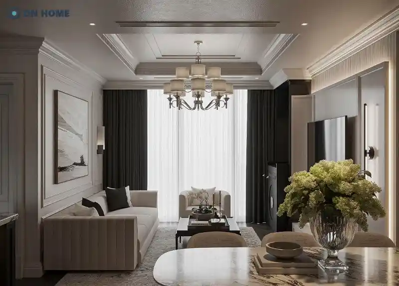 Thiết kế nội thất chung cư 58m2